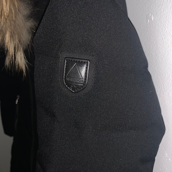 RUDSAK ATELIER NOIR Womens Black Down Jacket w Fur Trim - Picture 8 of 10